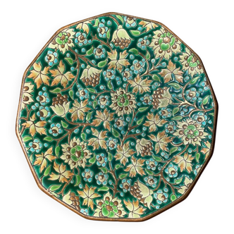 Enamelled fruit bowl from Longwy