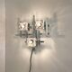 Cubic, Wall Lamp by Gaetano Sciolari, 1970s