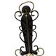 Religious object, 20th century bronze Virgin