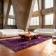 Handwoven traditional pure wool rug 1.4/2.6 m
