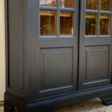 Glass-glazed Parisian wardrobe 1930