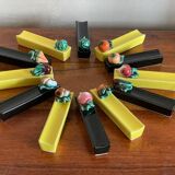 12 vegetable knife holders
