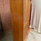 Wood and rattan cabinet
