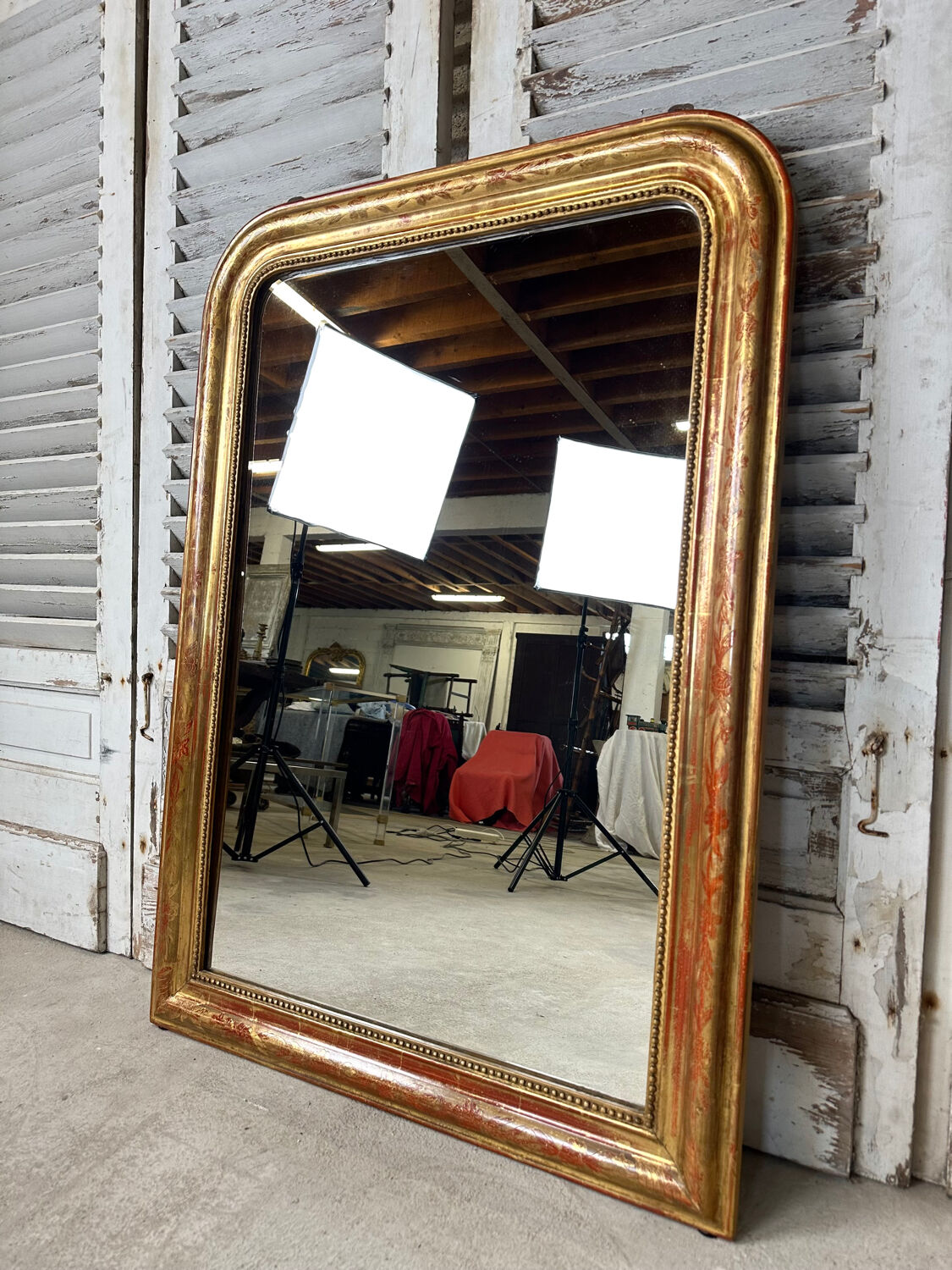 Louis Philippe golden mirror