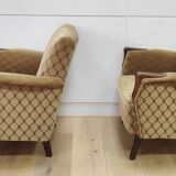 Set of 2 armchairs mid-century