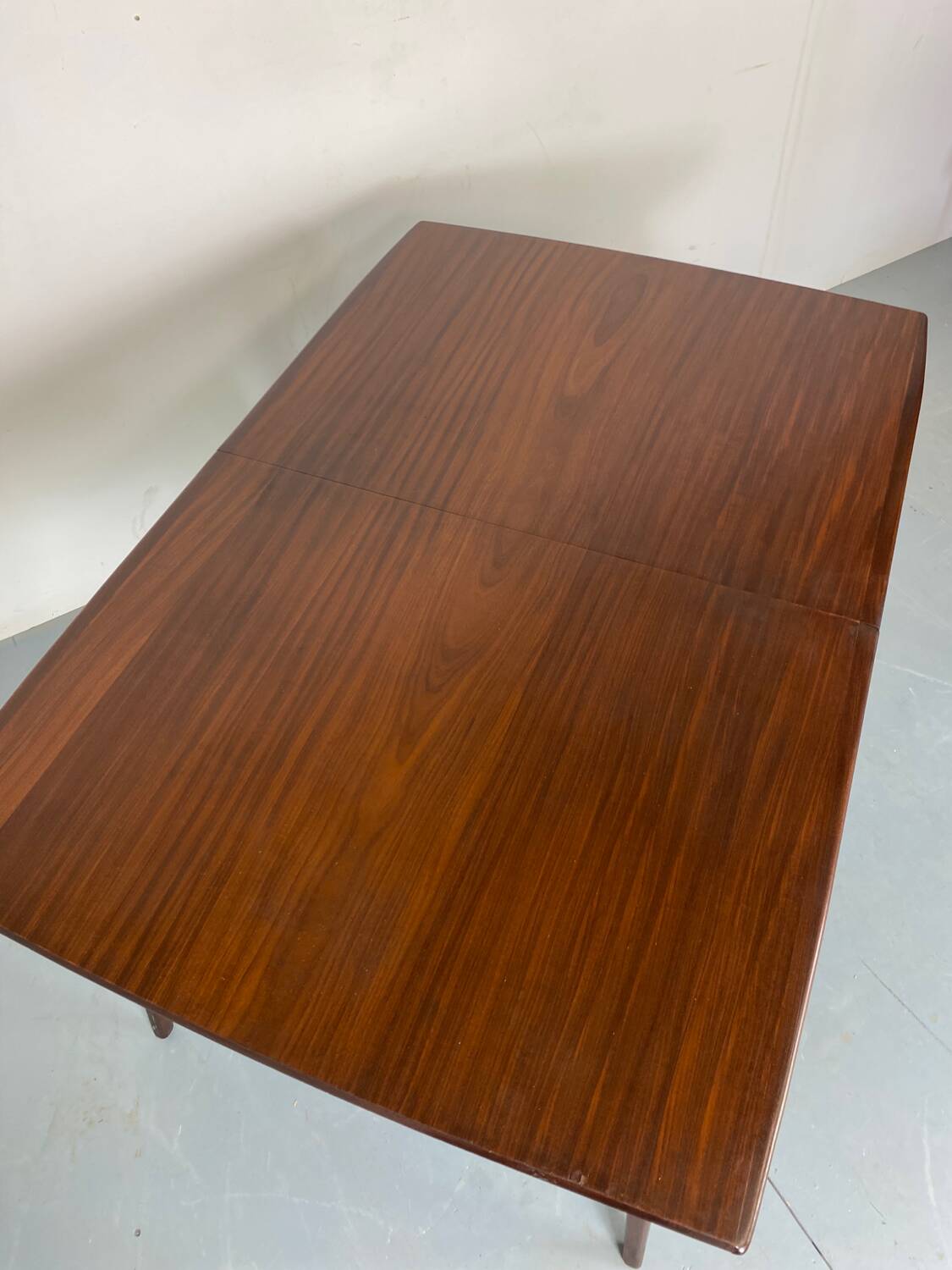 Scandinavian Style Mid Century Teak extendable Dining Table by Louis Van Teeffelen for Wébé, 1950s