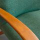 Pair of green armchairs by Jaroslav Smidek for TON