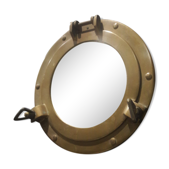 Mirror Hublot in brass