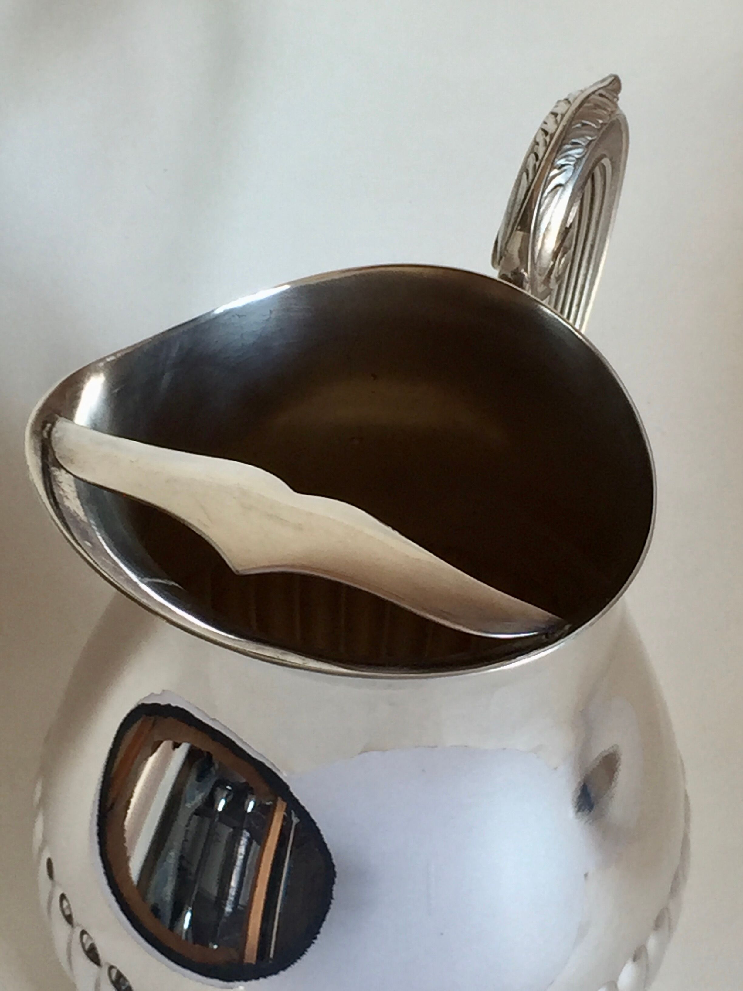 Christofle pitcher silver metal