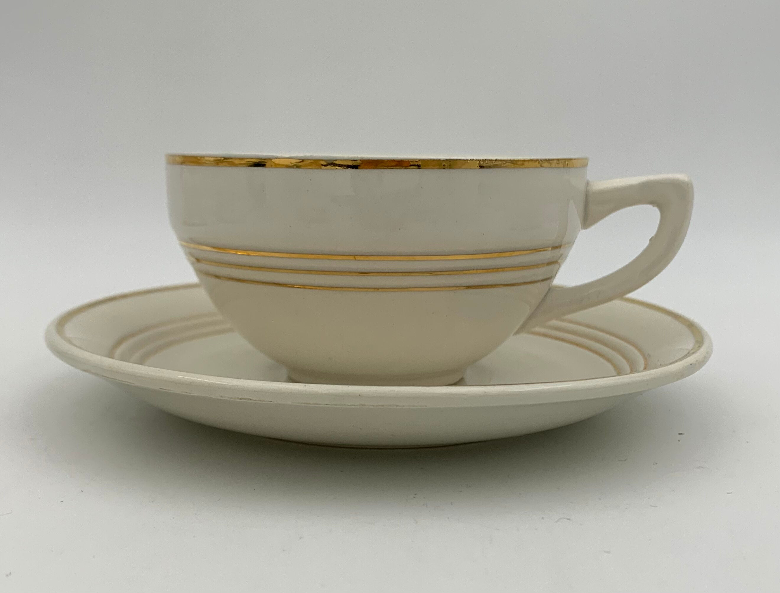 Vintage coffee service, Ceranord, St Amand, France - 1950s