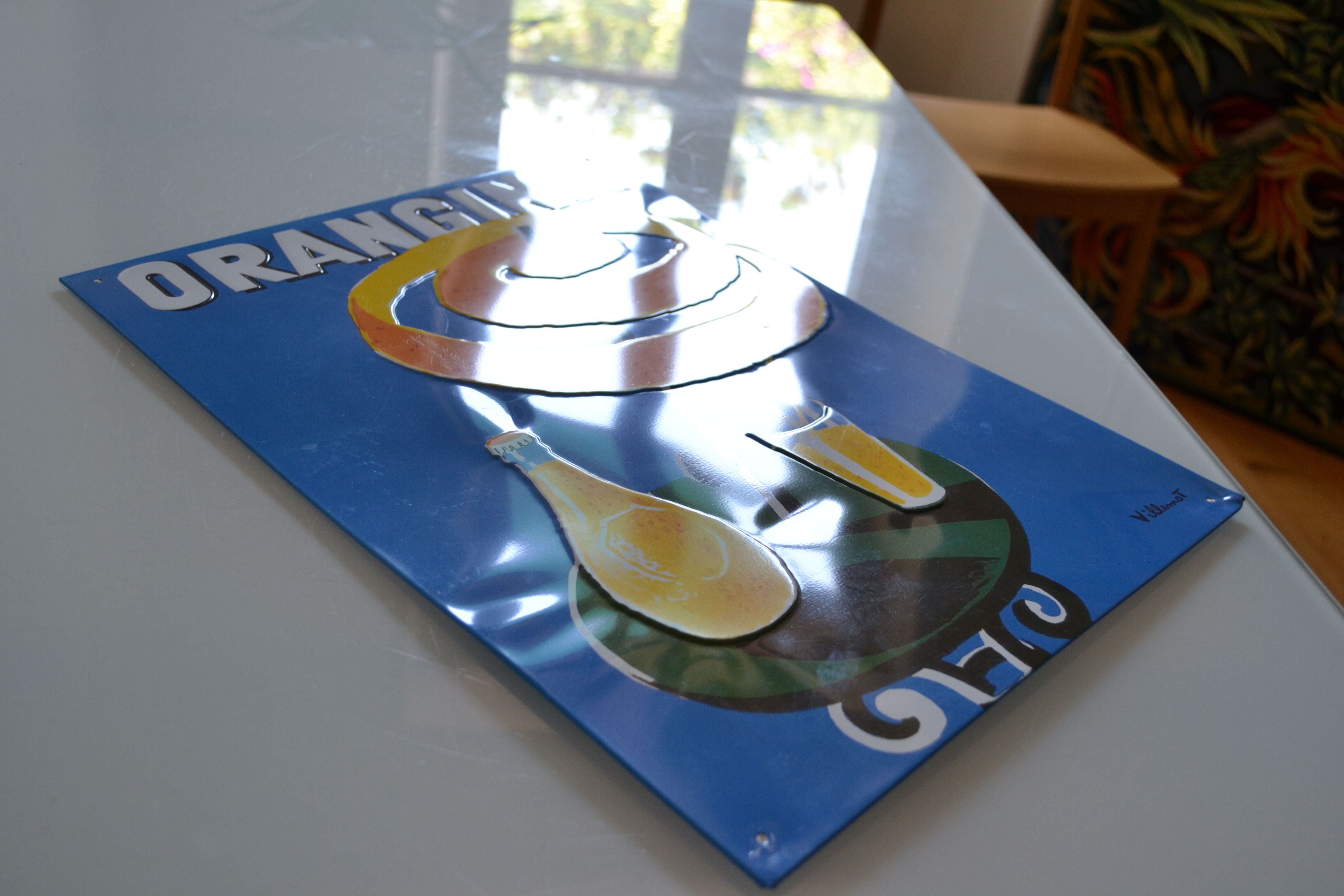Appareil Photo Publicitaire ORANGINA – Compact Bleu, Bon état (occasion)