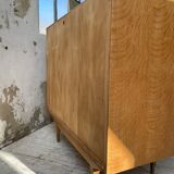 Furniture chest of drawers two-tone 60s