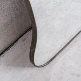 Xl mid-century brass italian mirror