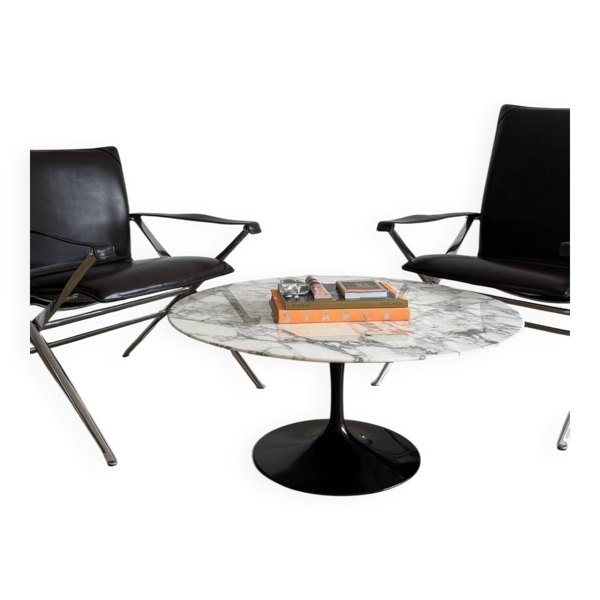 Table basse knoll - Tulip - Knoll - Eero Saarinen Table basse -