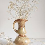 Mid-Century Ceramic Jug Vase by Roberto Rigon for Bertoncello, Signed, 1960s