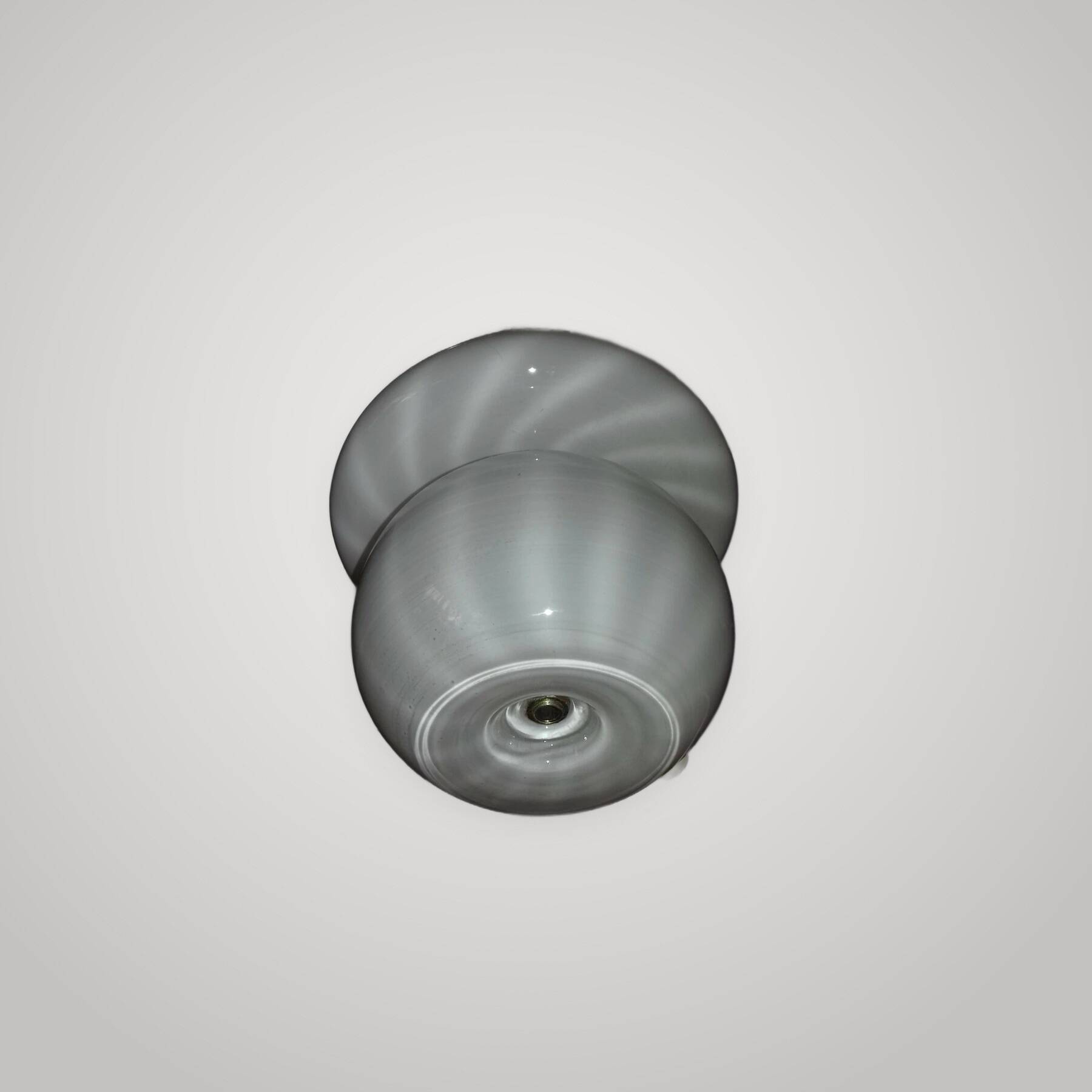 Lampe table champignon murano spirale 1960