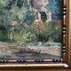Tableau fortuné viguier paysage provençal