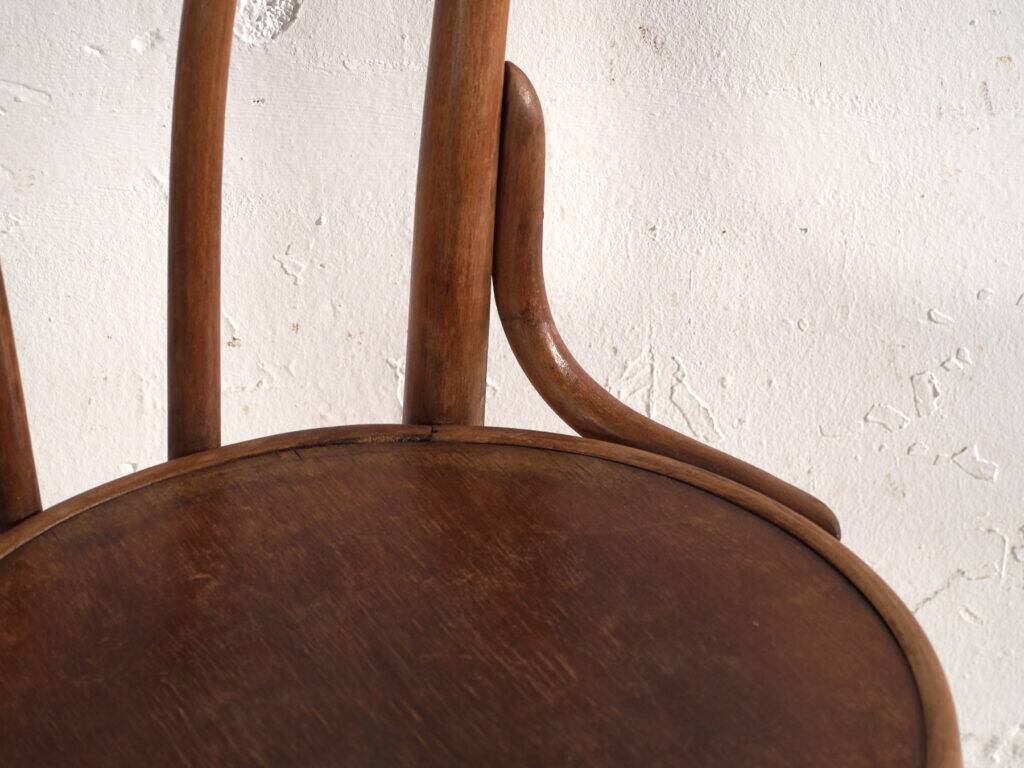 Antique bentwood Thonet chairs – Central Europe, circa 1930 #9 – Set of 2 pieces