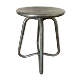 Habitat aluminium cast iron stool 1980