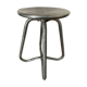 Habitat aluminium cast iron stool 1980