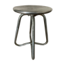 Habitat aluminium cast iron stool 1980
