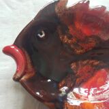 Vintage Vallauris aperitif bowl in the shape of a fish