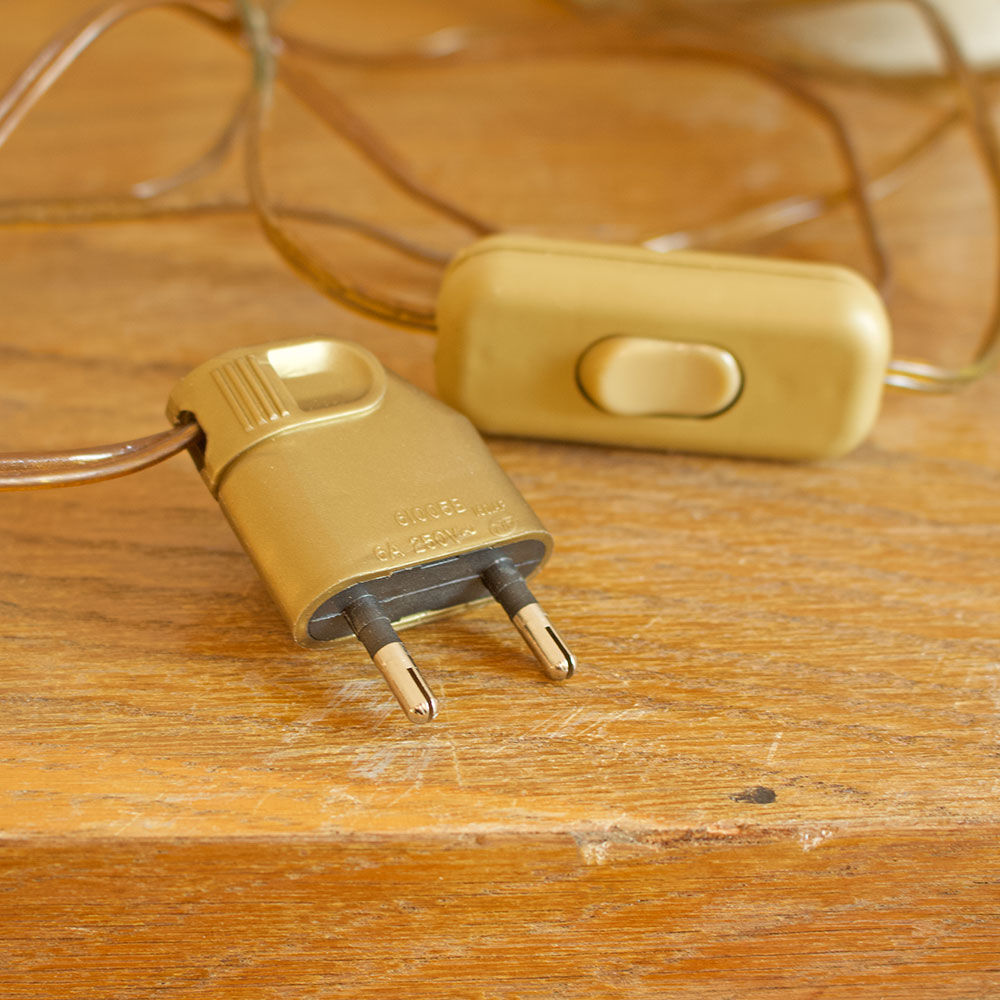 Bronze guided lamp by Auguste Delafontaine - late 19th century