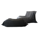 Ligne Roset heating and pouf ensemble, 1970
