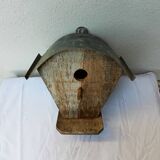 Old wooden and zinc nest box