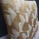 Art Deco jacquard cushion 40x40cm