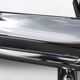 Table basse en verre et chrome