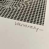1970s Victor Vasarely Limited numbered Edition Lithograph.