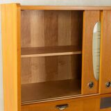 Enchanting two-part kitchen cabinet from the 1950s