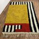 Pure natural wool rug