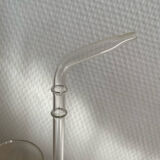 Glass with alcohol pipe