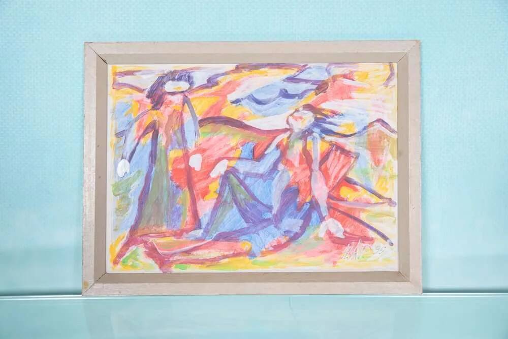 Danish art Fahrendorf, abstract artwork.