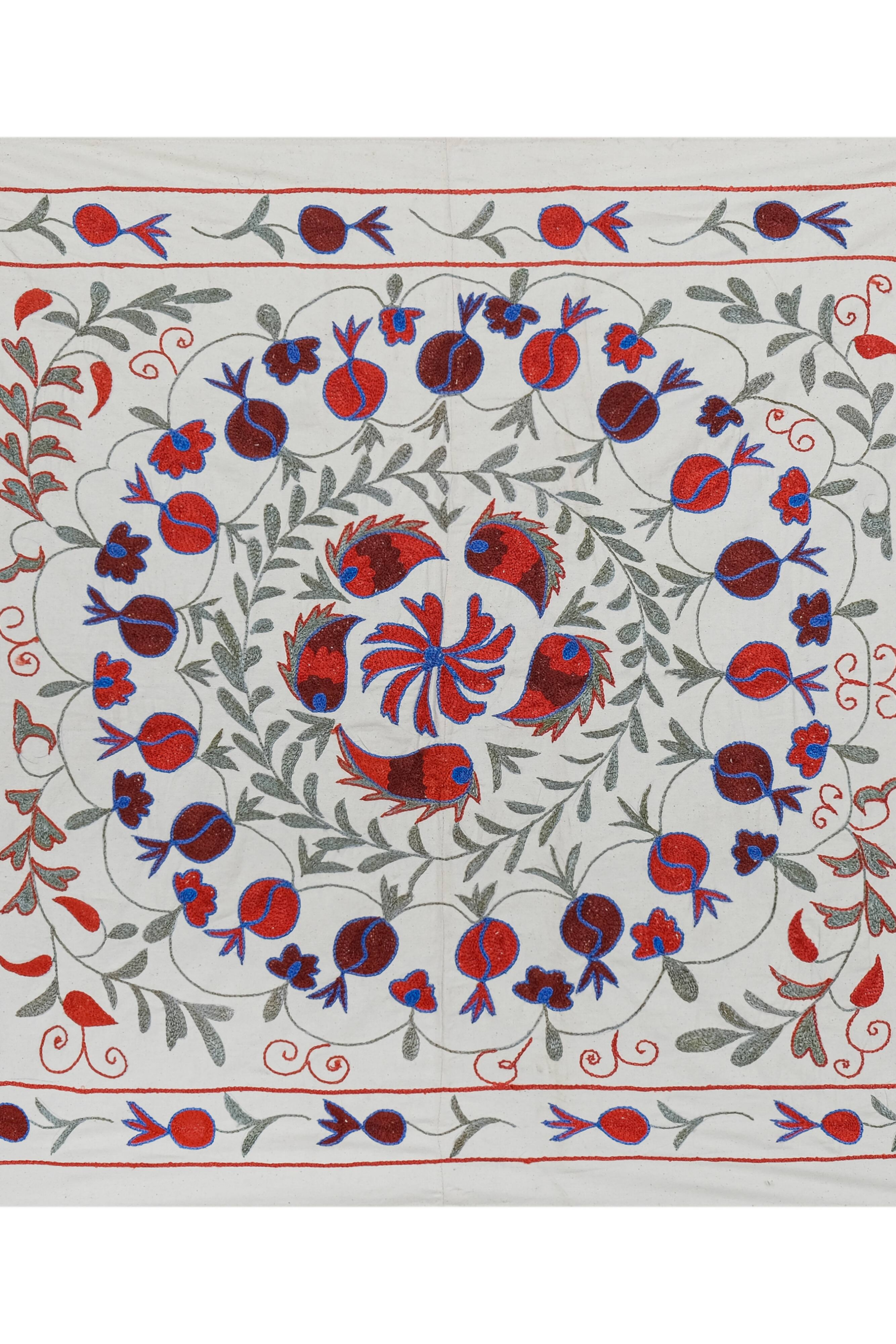 Hand knotted rug, vintage Turkish rug 90x97 cm