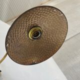 Antique brass and mercury glass wall light (19 available)