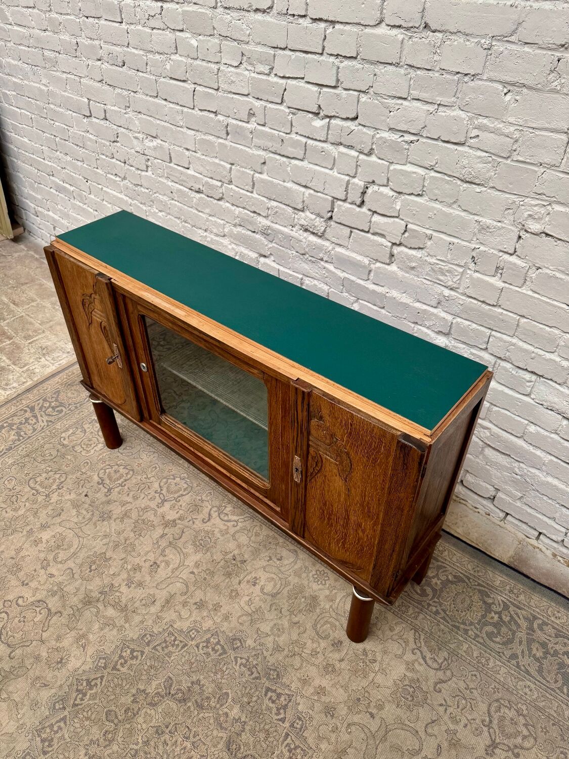 Enfilade Art Deco display cabinet