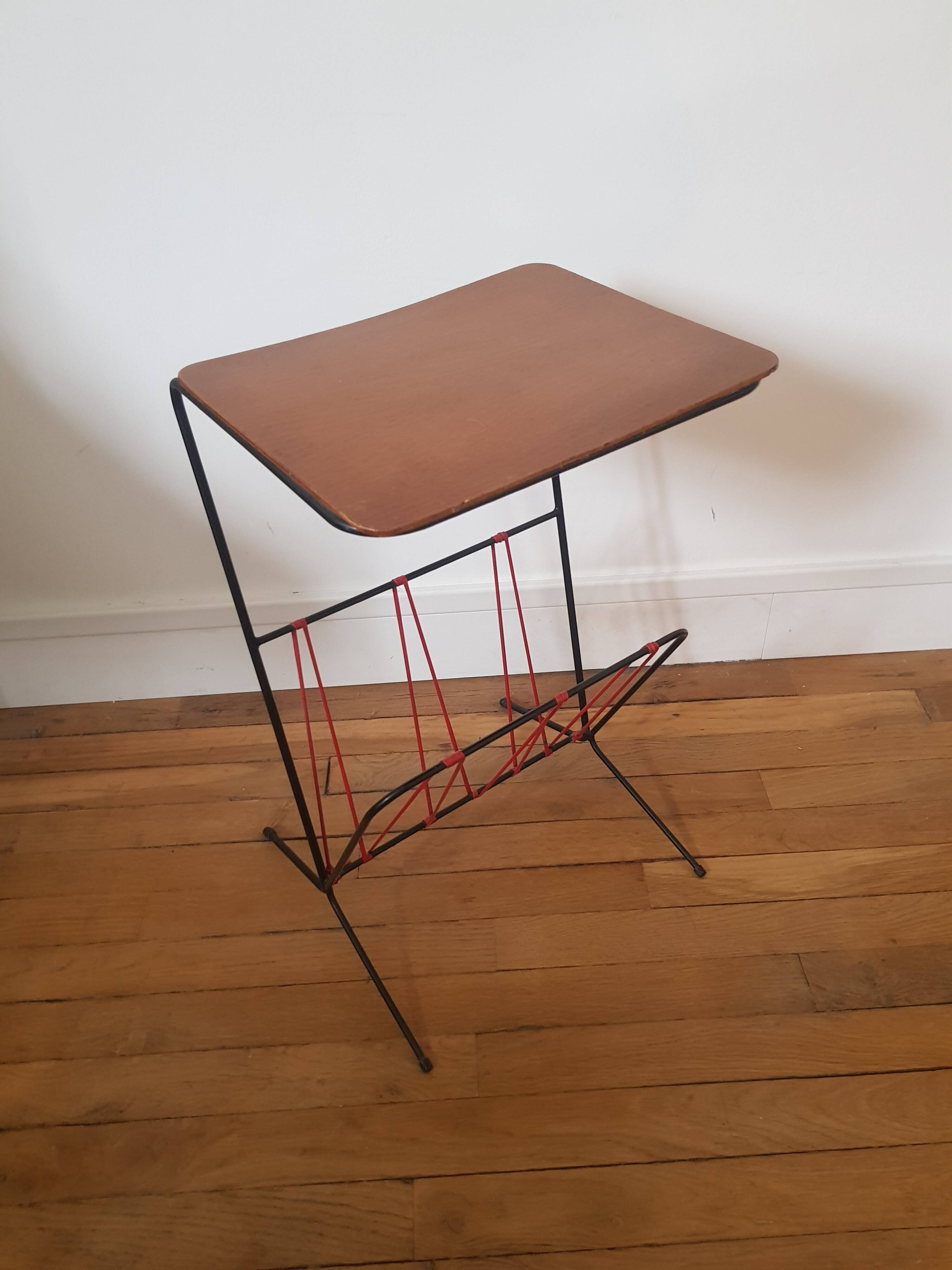 Vintage trolley/magazine holder