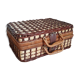 Wicker rattan suitcase