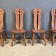 Vintage dining chairs by Depuydt, Belgium, 1960s