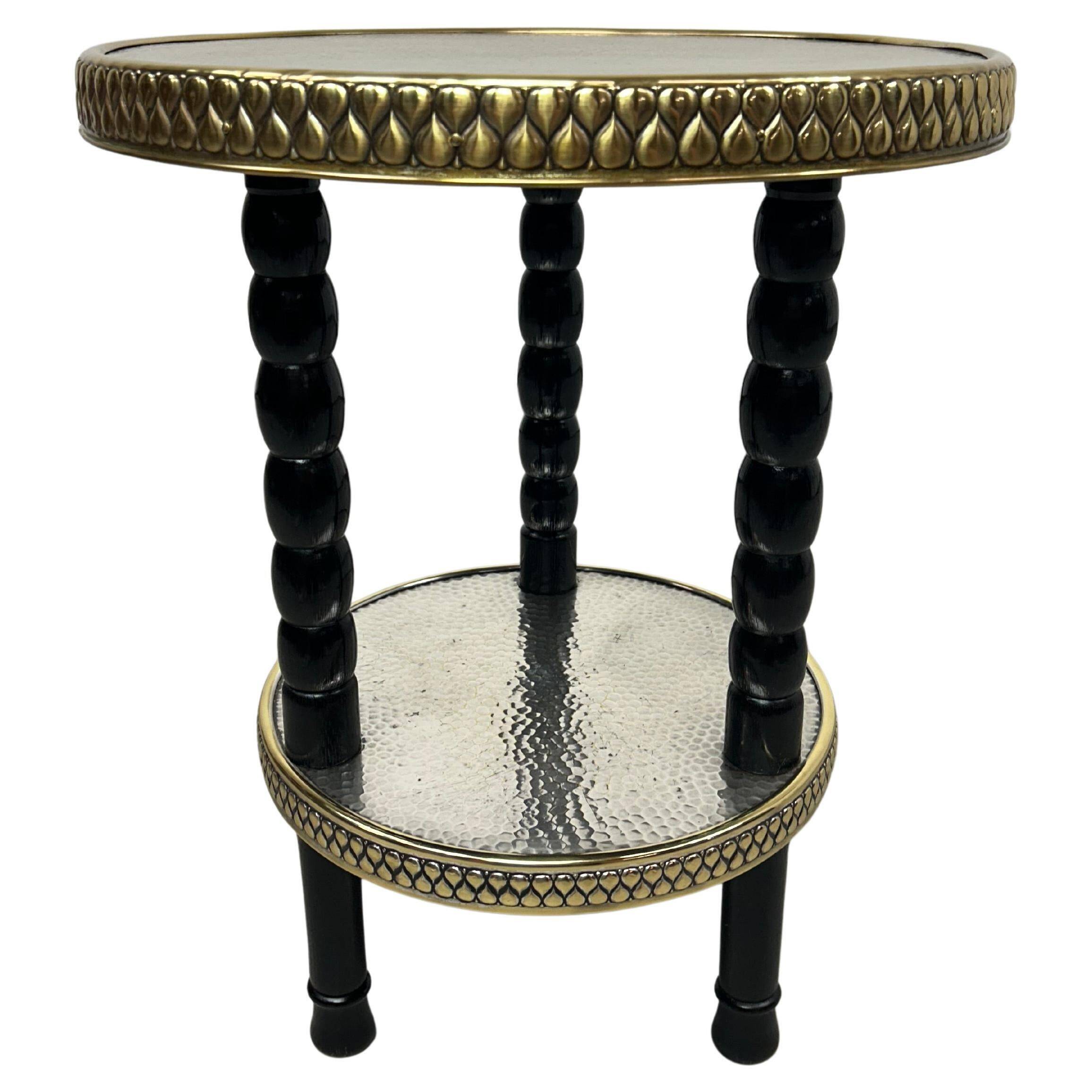 Table d'appoint Art déco noire