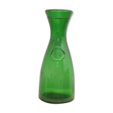 Glass carafe or vase with medallion
