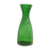 Glass carafe or vase with medallion