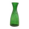 Carafe ou vase en verre avec médaillon