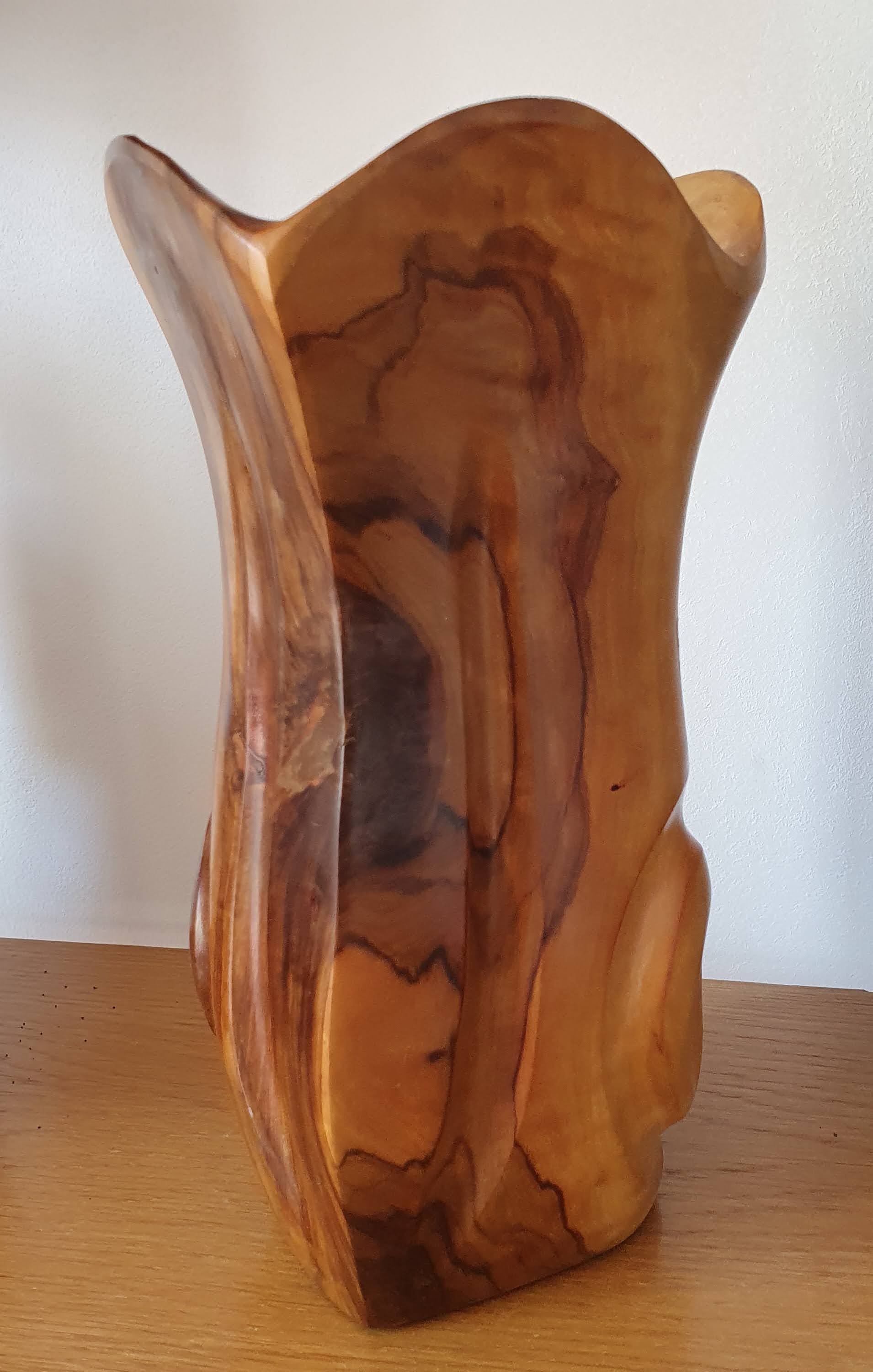 Hermanos Orta olive wood pitcher