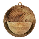 Wall-mounted ceramic flowerpot, Germany, 1970s.