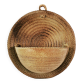 Wall-mounted ceramic flowerpot, Germany, 1970s.