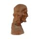 Old Abstract Terracotta Bust of Christ Life Size